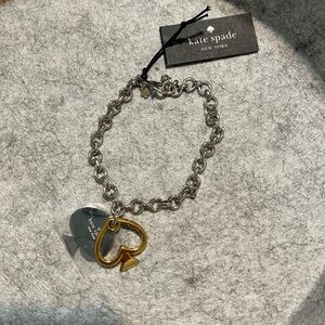 Kate Spade Gold & Silver Charm Bracelet